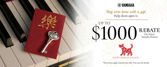 Yamaha Lunar New Year Rebate Sale