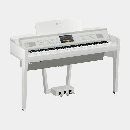 Yamaha CVP-809 Clavinova in Polished White Finish