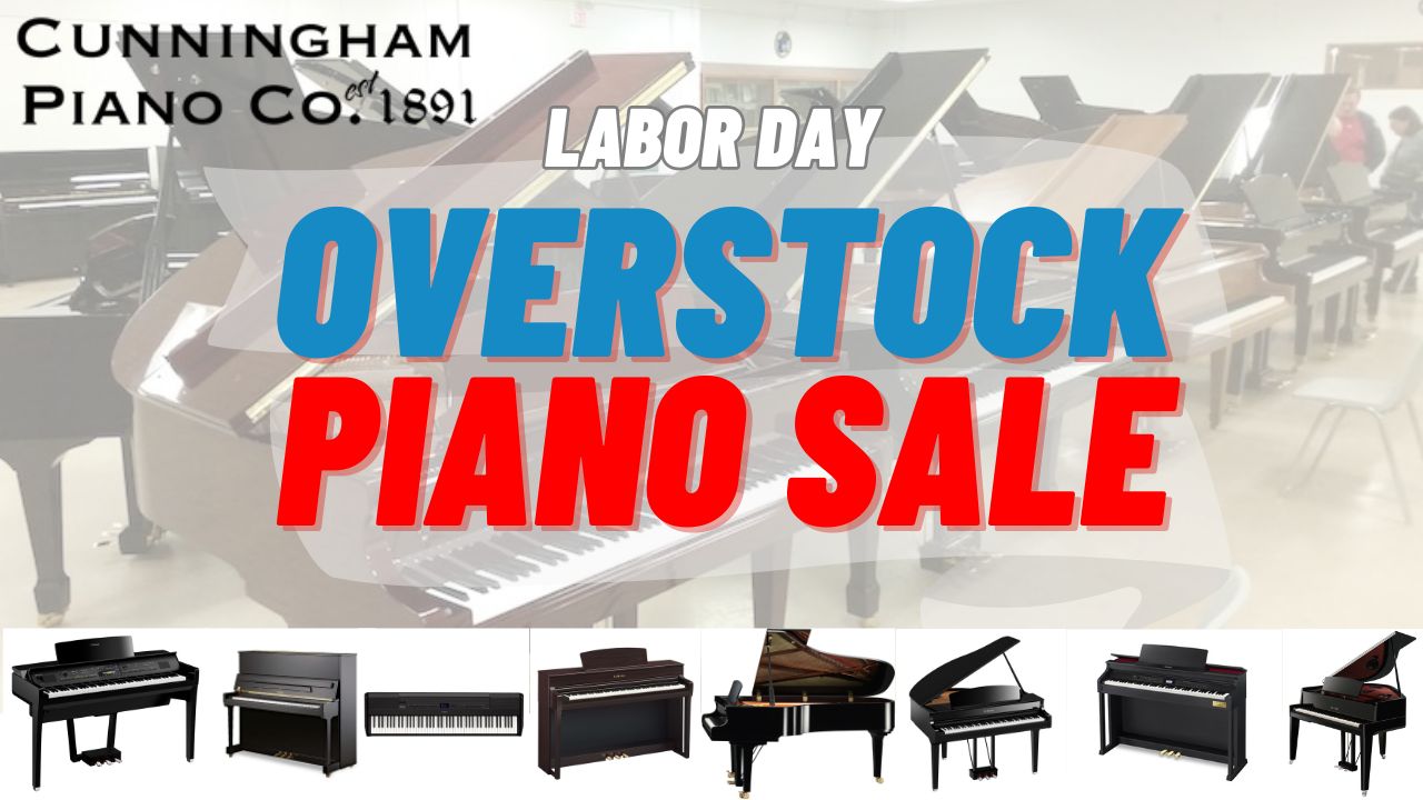 Labor Day Overstock Piano Sale