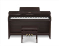 Load image into Gallery viewer, Casio Celviano AP-550 Digital Piano with 88 Wooden Keys and Matching Bench - Brown
