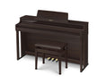 Load image into Gallery viewer, Casio Celviano AP-550 Digital Piano with 88 Wooden Keys and Matching Bench - Brown
