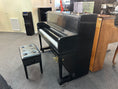 Load image into Gallery viewer, Kawai 45" Studio Upright Piano in Satin Ebony Finish with Adjustable Bench
