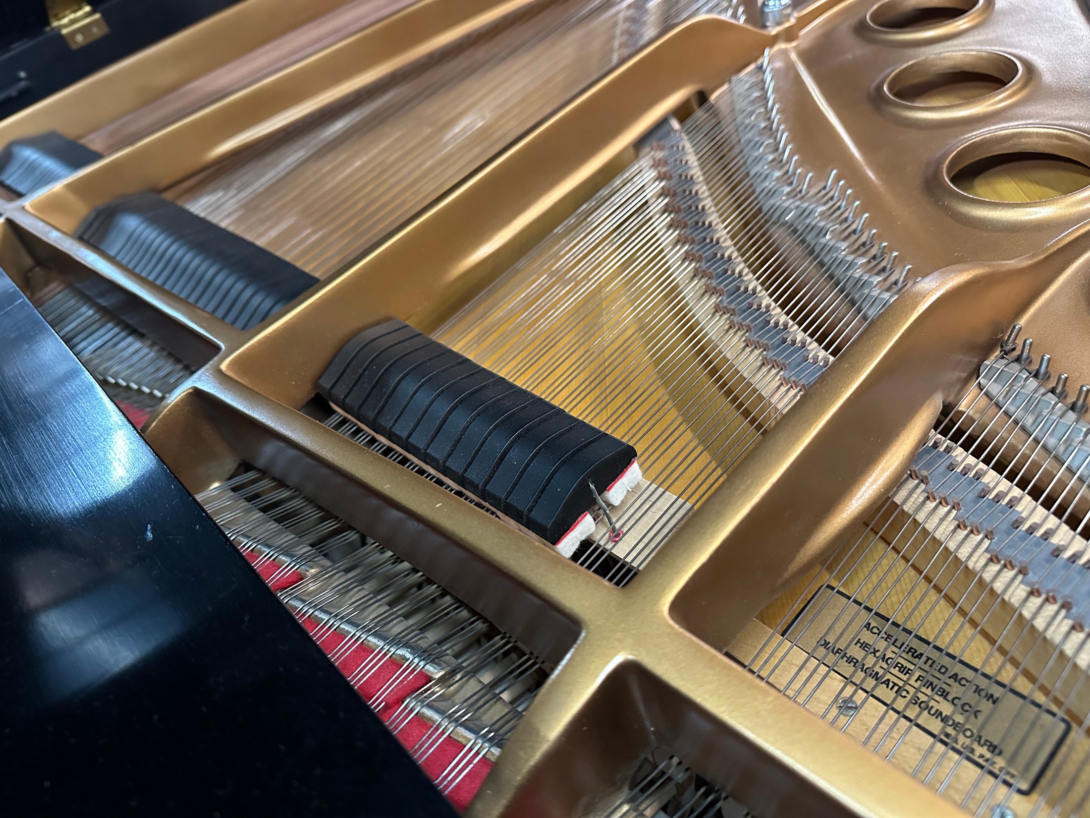 Steinway Model M 5'7" Grand Piano with Player System