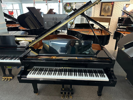 Kawai 5'10" KG-2D Grand Piano in Polished Ebony Finish