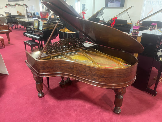 1891 Steinway Model A 6'2" Grand Piano in Figured Mahogany