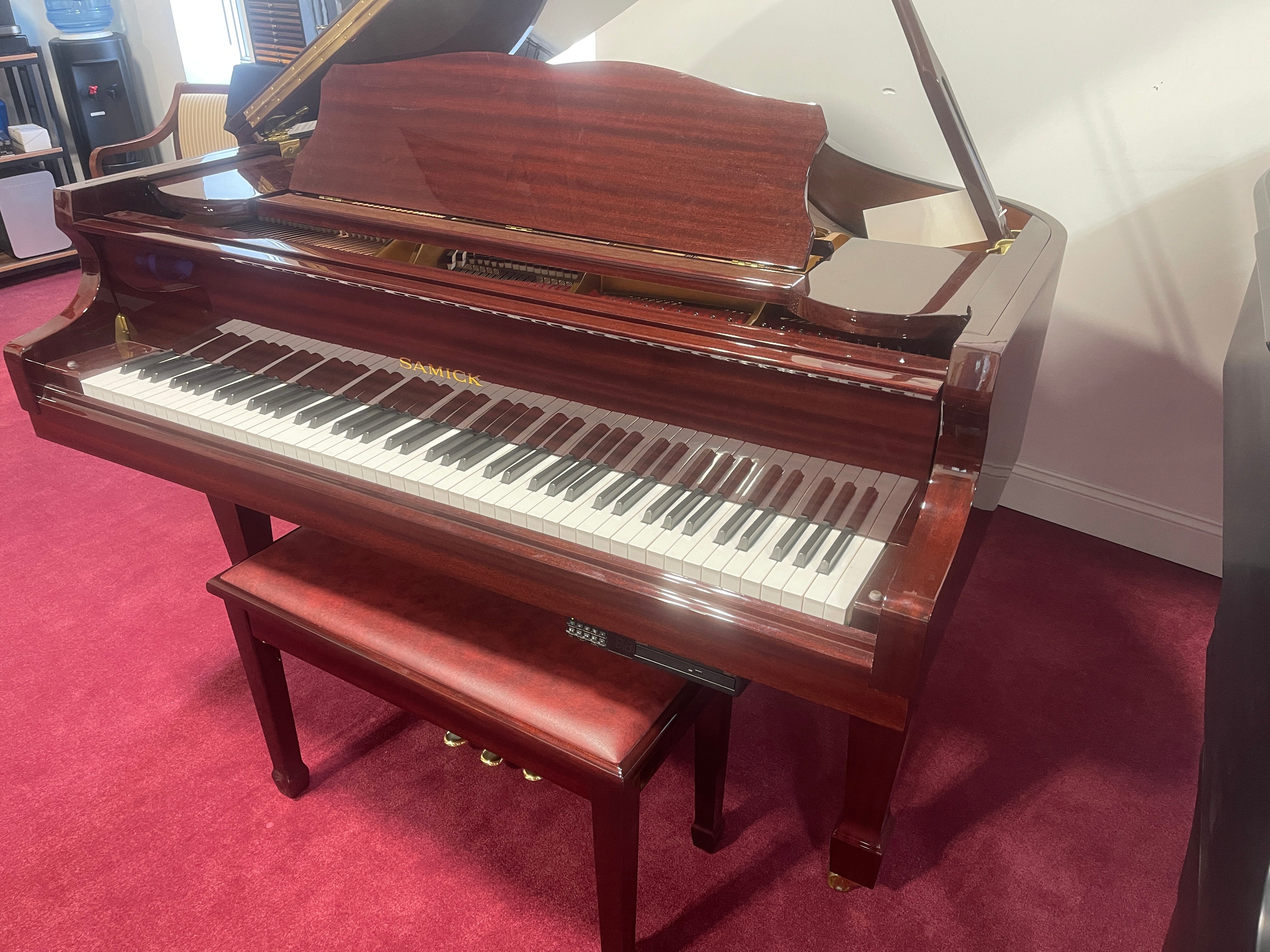 (H-KM) New Baby Grand Piano cheapest w/Seat Bundl