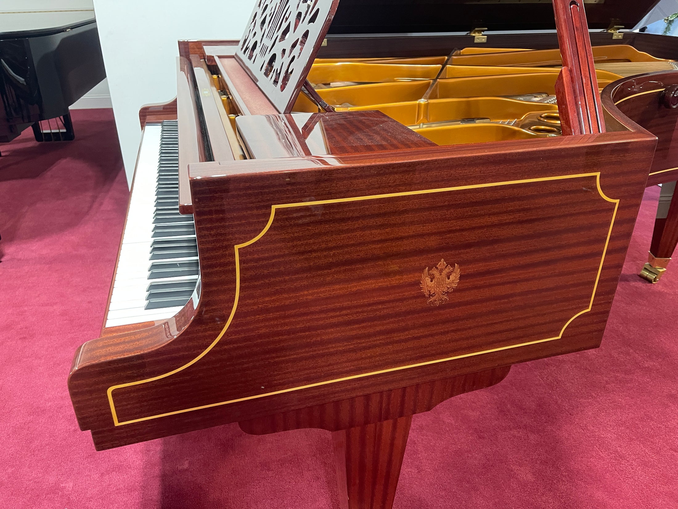 Custom-Designed Bösendorfer Model 225 7'4" Piano with PianoMation Player System