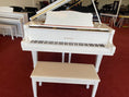 Load image into Gallery viewer, Yamaha G2 5'8" Grand Piano in Polished White Finish - Pre-Owned
