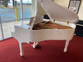 Load image into Gallery viewer, Kohler & Campbell SGK-500WH 5' Baby Grand Piano in Polished White Finish
