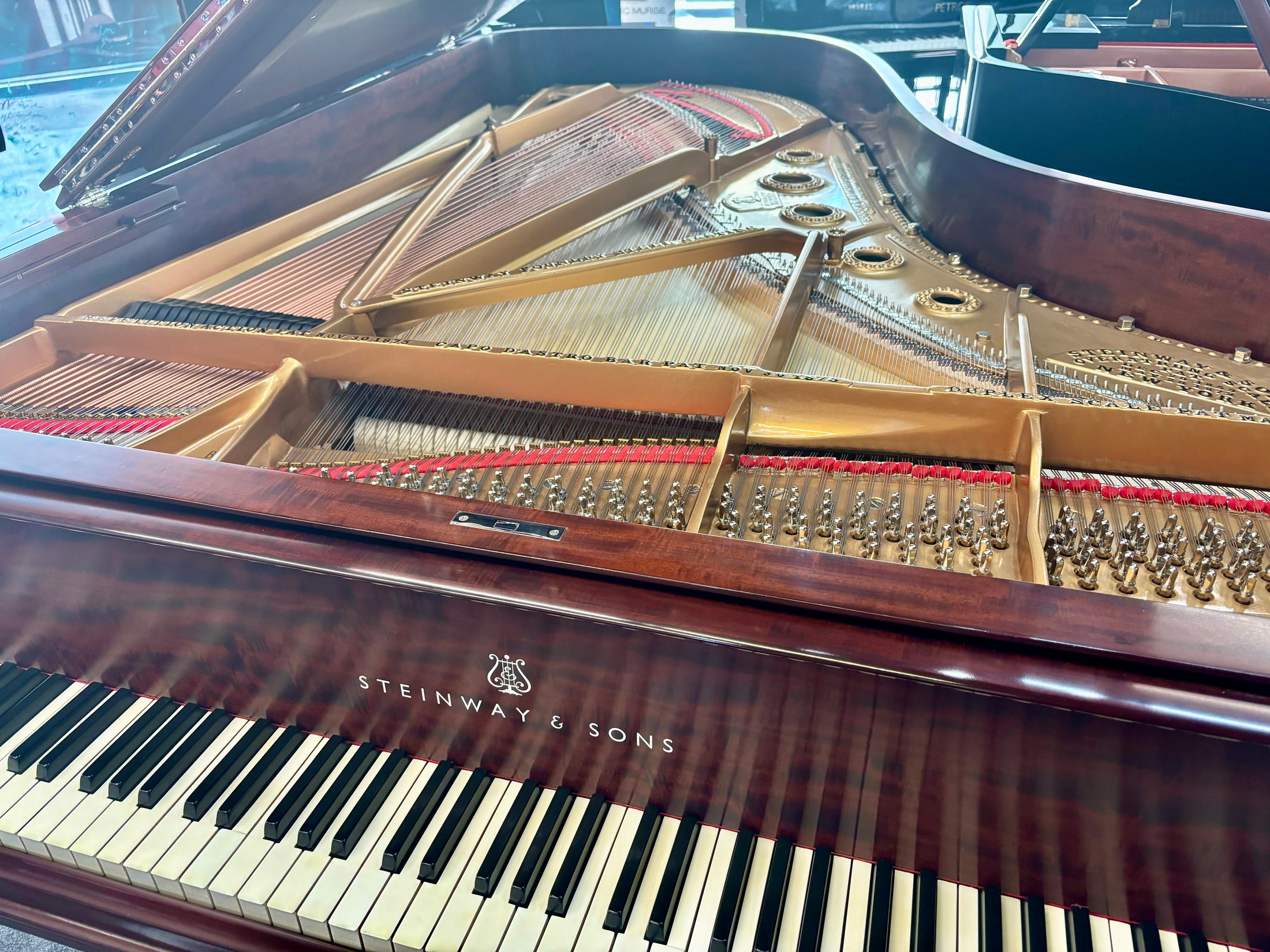 Steinway Model B in Mahogany Satin #84359