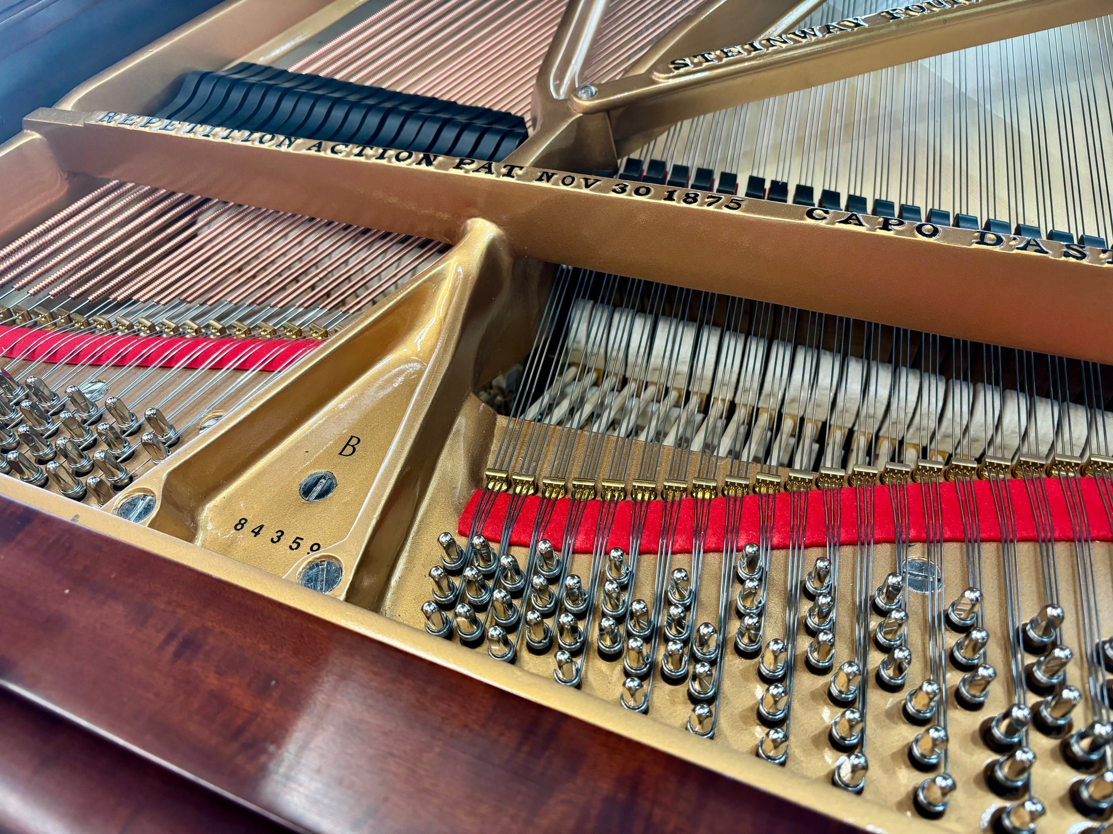 Steinway Model B in Mahogany Satin #84359