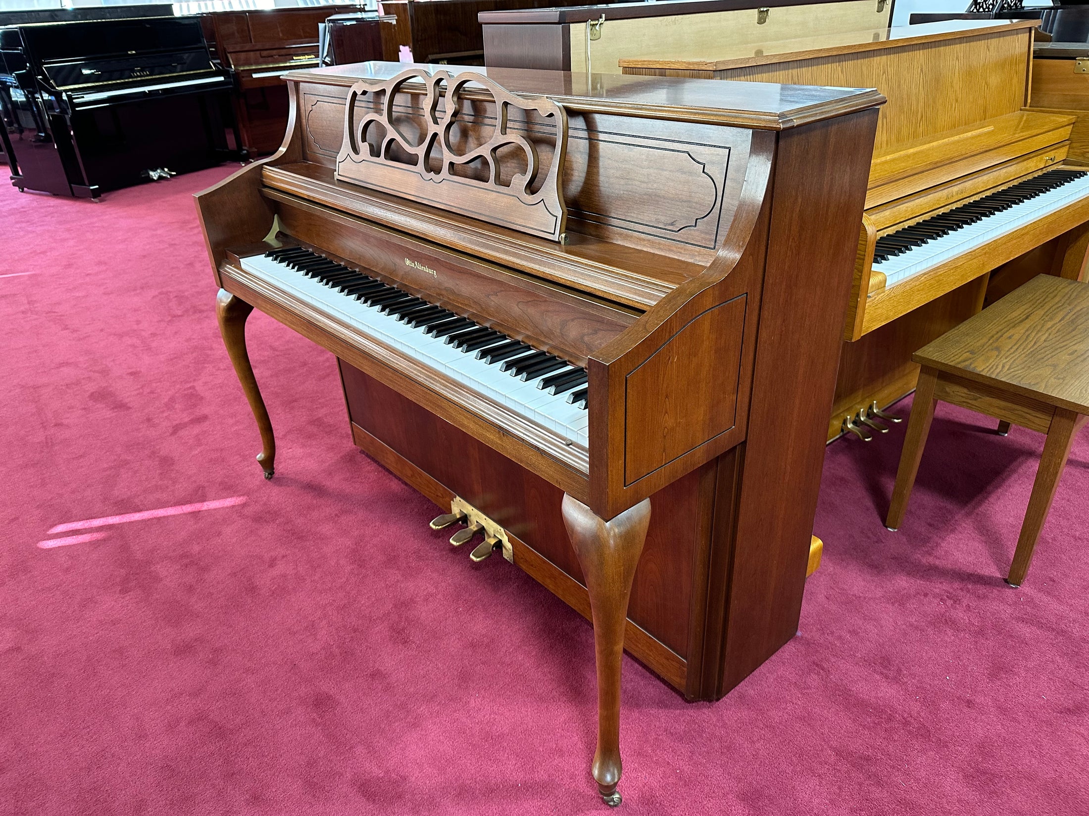 Otto Altenburg Console Piano in French Provincial Design