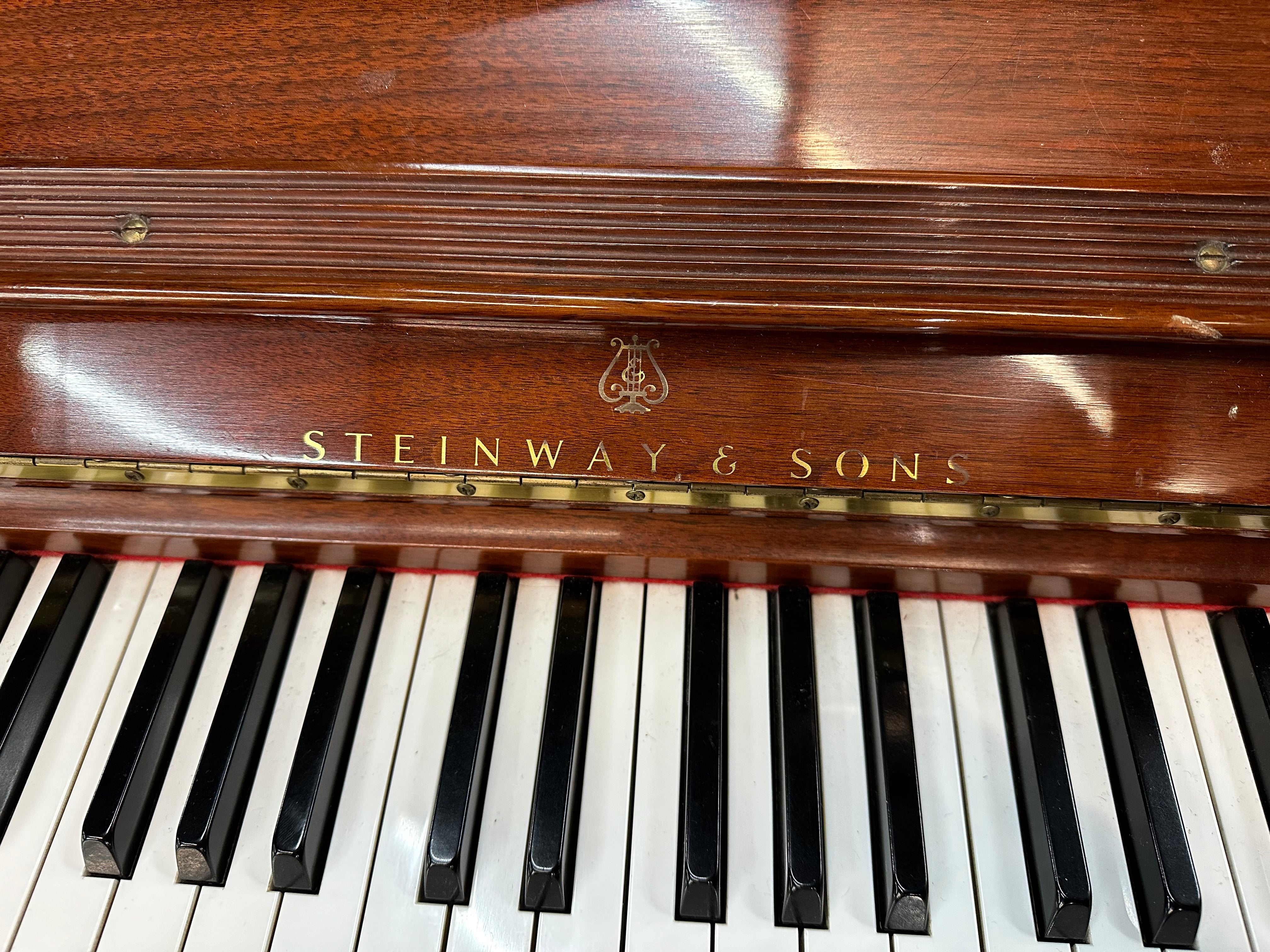 Steinway deals studio upright