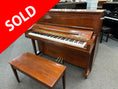 Load image into Gallery viewer, Steinway 45" Crown Jewel Design Mahogany Upright Piano
