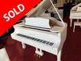 Load image into Gallery viewer, Kohler & Campbell SGK-500WH 5' Baby Grand Piano in Polished White Finish
