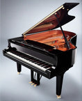 Load image into Gallery viewer, Yamaha C5X 6'7" Grand Piano In Polished Ebony
