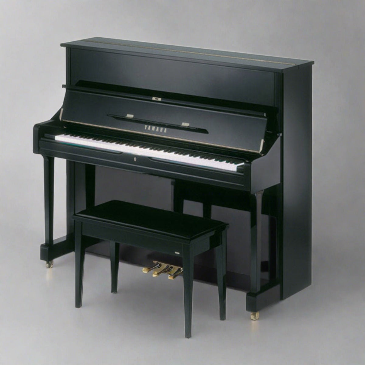 Yamaha U1 48" Upright Piano In Polished Ebony