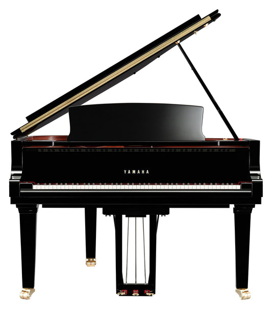 Yamaha C6X 7' Grand Piano in Polished Ebony Finish