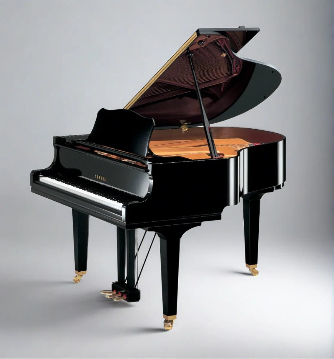 Yamaha GC2 5'8" Grand Piano in Ebony Polish Finish