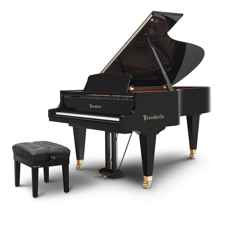 Bösendorfer 185VC (6'1") Grand Piano in Ebony Polish