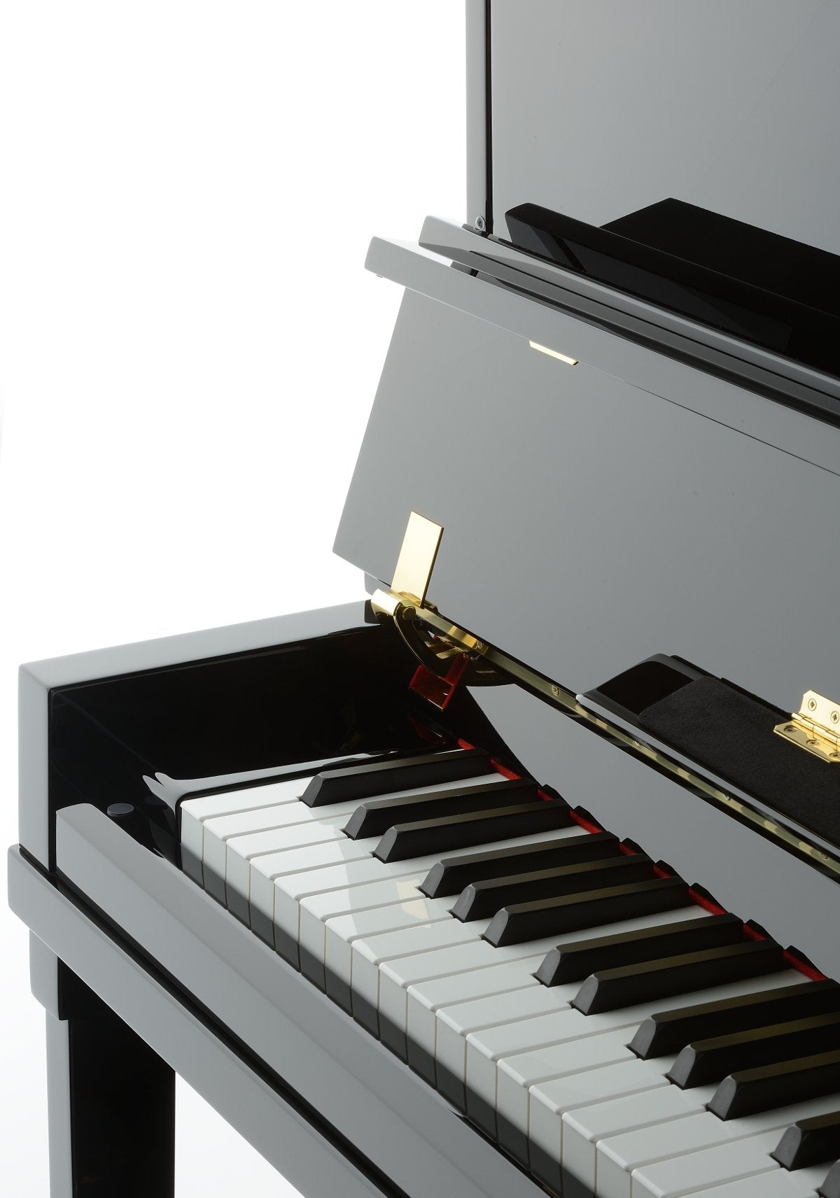 Petrof 122 (48") H1 Upright Piano in Ebony Polish