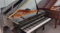 Load and play video in Gallery viewer, Hallet Davis HS148QR (4'10") Baby Grand PLAYER Piano in Ebony Polish
