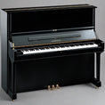 Load image into Gallery viewer, Yamaha U3 52" Upright Piano In Polished Ebony Finish
