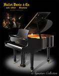 Load image into Gallery viewer, Hallet Davis HS148QR (4'10") Baby Grand PLAYER Piano in Ebony Polish
