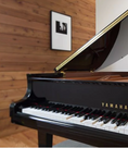 Load image into Gallery viewer, Yamaha 5' Baby Grand Player Piano DGB1K Enspire Standard (ENST) Disklavier in Ebony Polish
