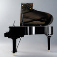 Load image into Gallery viewer, Yamaha GB1K 5' Baby Grand Piano In Polished Ebony Finish
