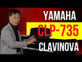 Load and play video in Gallery viewer, Pre-Owned Yamaha CLP-735 Clavinova Digital Console Piano in Polished Ebony Finish
