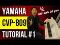 Load and play video in Gallery viewer, Yamaha CVP-809GP Clavinova Ensemble Digital Grand Piano
