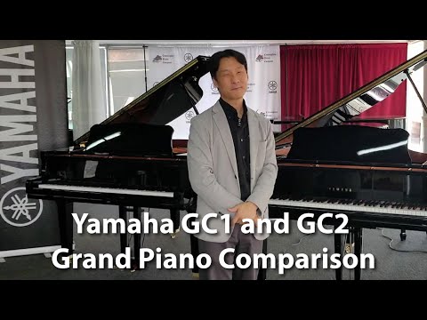 Yamaha GC1 5'3" Grand Piano In Ebony Polish Finish