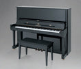 Load image into Gallery viewer, Yamaha YUS3 52" Professional Upright Piano In Polished Ebony
